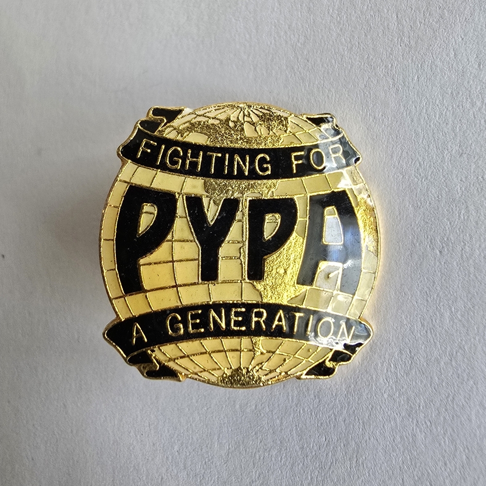 PYPA Pentecostal Young Peoples Association pin enamel brooch Christian
